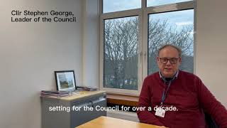 Our budget - Cllr Stephen George