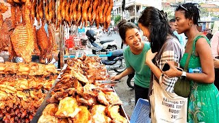 The Most Popular Grilled Meat at Zone WAT OUNALOM - Cambodia's Greatest Street Food