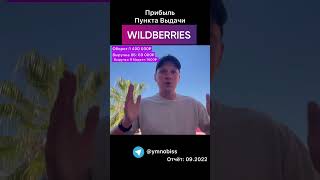 Прибыль бизнеса ПВЗ Wildberries