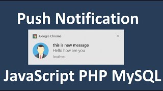 Push Notification Project PHP - PHP Project