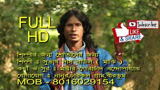 SILPIR JANMO SROTADER JANNO || শিল্পীর জন্ম শ্রোতাদের জন্য || SUVAS DAS BAUL (MAJHI) || RS MUSIC