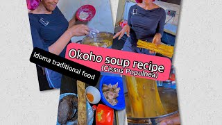 Okoho soup recipe/ how I prepared okoho soup #youtube #viral #okoho #soup #traditionalfood #idoma