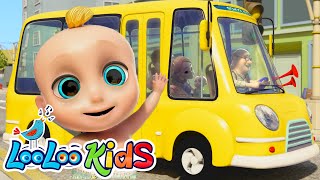 Wheels On The Bus - Nursery Rhymes - Baby Songs - Kids Songs from LooLoo Kids