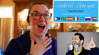 Gabriel Henrique | Emotions [Reaction] | CC in: 🇧🇷, 🇮🇹, 🇦🇪, 🇪🇸, 🇵🇭, 🇷🇺, 🇰🇿