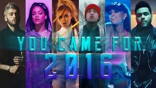 YOU CAME FOR 2016 | Year End Mashup (Megamix) // by Adamusic