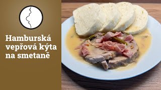 Hamburská vepřová kýta na smetaně - původní recept