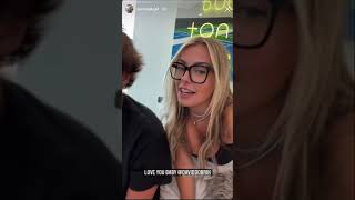 Corinna Kopf dating David Dobrik???