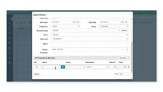 Booking and cancelling recurring appointments