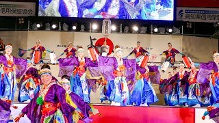 [4K]旭食品　2017高知よさこい祭り 本番2日目 中央公園会場(中央)