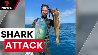 40-year-old Luke Walford bitten and killed by shark while spearfishing with friends | 7NEWS