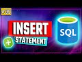 SQL INSERT - Inserting data into Database - SQL Tutorial #32
