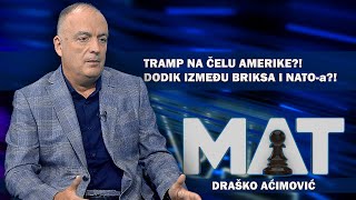 TRAMP NA ČELU AMERIKE: Dodik umjesto ruske ponovo ogrnuo američku zastavu?! || Draško Aćimović - MAT