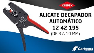 ALICATE DECAPADOR AUTOMÁTICO KNIPEX 12 42 195