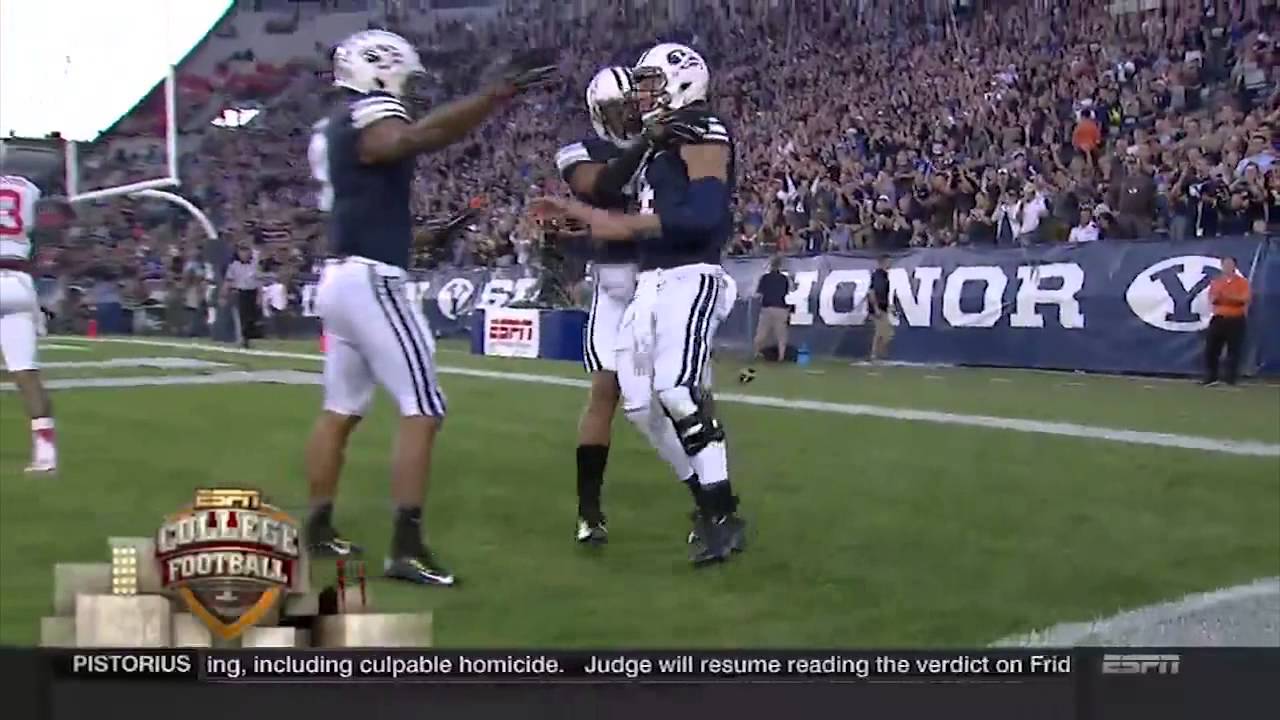 BYU Vs Houston Football Highlights 2014 - YouTube