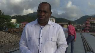PM Roosevelt Skerrit Inspects Progress on Phase 1 of Roseau Enhancement Project