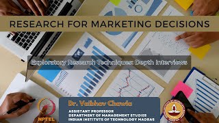 Exploratory Research Techniques: Depth Interviews