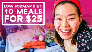 I Made 10 Low FODMAP Diet Meals For 2 People On A $25 Budget | Budget Eats | Del