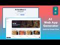 Build a Web App with Gemini AI + Apps Script (No Coding Needed)