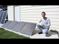 game changer testing the new renogy 400w suitcase solar panel it s rigid u0026 lightweight