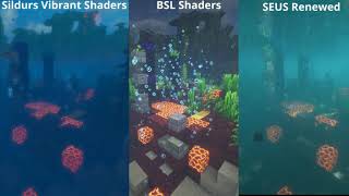 Sildurs Vibrant Shaders VS BSL Shaders VS SEUS Renewed