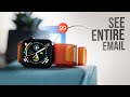How to See the Entire Email on Apple Watch (tutorial)