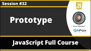 Prototype in JavaScript (JavaScript for Beginners - Part 32)