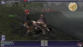 FFXI NIN 75 Solo King Arthro NM private server Normandia HD 1080p 60fps