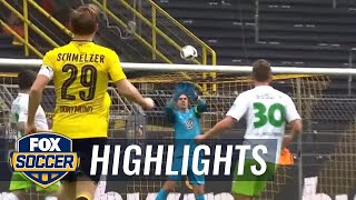 Borussia Dortmund vs. VfL Wolfsburg | 2016-17 Bundesliga Highlights