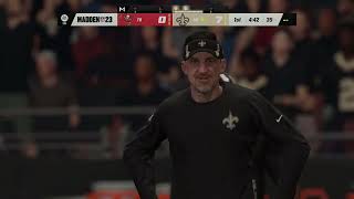 Tampa Bay Buccaneers vs New Orleans Saints Madden 23 Simulation Week 2