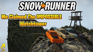 SnowRunner: We Finally Claimed The IMPOSSIBLE Watchtower On The Three Peaks | Top Gear Ep. #163