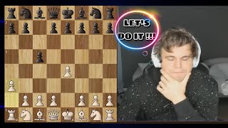 Magnus Carlsen shows Mengarini Variation to 3000+ Rated opponent in Title Tuesday | #magnuscarlsen