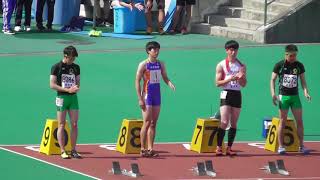 男子110mH_決勝_第31回北海道高体連札幌支部春季陸上20180512