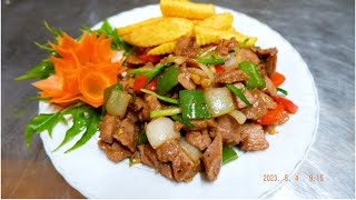 Bí Quyết làm Bò Lúc Lắc Mềm Ngọt | ẨM THỰC PHÙNG TẤN
