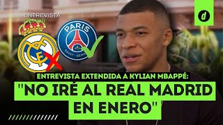 MBAPPÉ DESCARTA IR AL REAL MADRID en ENERO | ENTREVISTA EXTENDIDA CON CNN