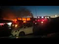 Emergency services on scene of fire in Mankweng