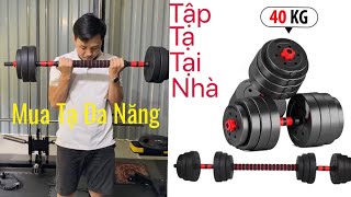 Thử Mua Tạ Đa Năng Trên Mạng | Tập Gym Mùa Dịch