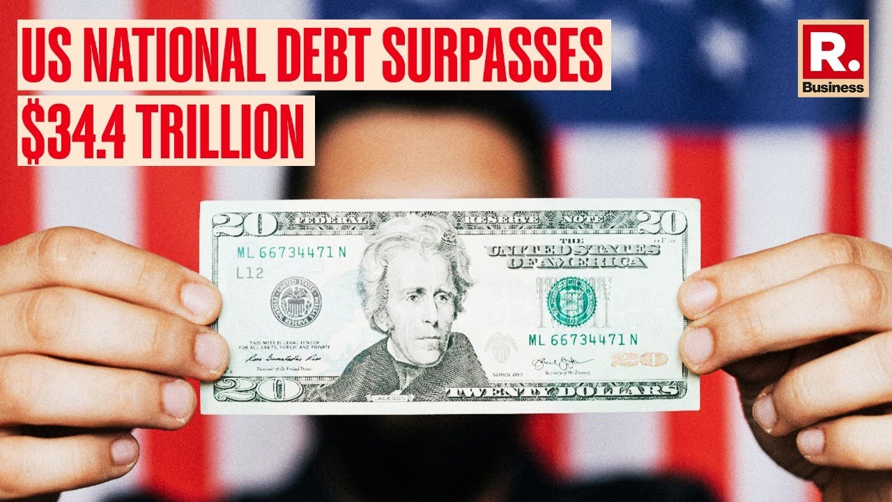 US National Debt Surpasses $34.4 Trillion | Republic Business - YouTube