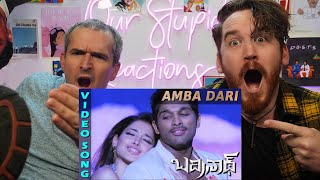 Ambadari Song | Badrinath | Allu Arjun, tamanna REACTION!!