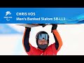 🇳🇱 Chris Vos takes home the Silver 🥈 14 seconds off Gold! | Beijing 2022 Paralympic Winter Games