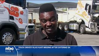 Truck driver Vilho Njati missing in South Africa - nbc