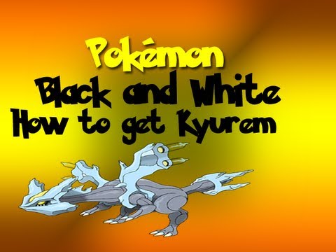 Pokémon Black and White How to get kyurem Pokémon Black and White How to get kyurem