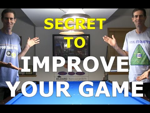 The SECRET TO IMPROVING your pool game…finally revealed