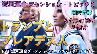 【🌹トランプとプレアデス人】(開示情報)銀河連合アセンション・トピック3  FOT プレアディアンコレクティブ：NEIOH ＆ YASUKA.M 展覧会のご案内「恋文 - Dear… -   」