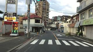 北九州市小倉南区志井郵便局前〜山手〜守恒　Drive