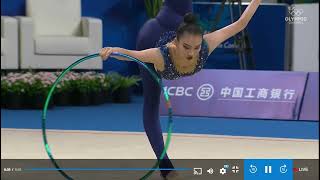 Li Huilin (CHN) Hoop Final Chengdu 2021 FISU Summer University Games