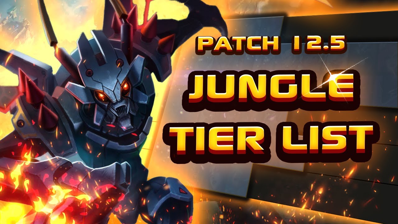 BEST CHAMPS FOR JUNGLE! Patch 12.5 Jungle Guide (League Of Legends ...