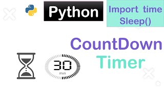 Python Program to Create a Countdown Timer || best python question use of sleep() function !!
