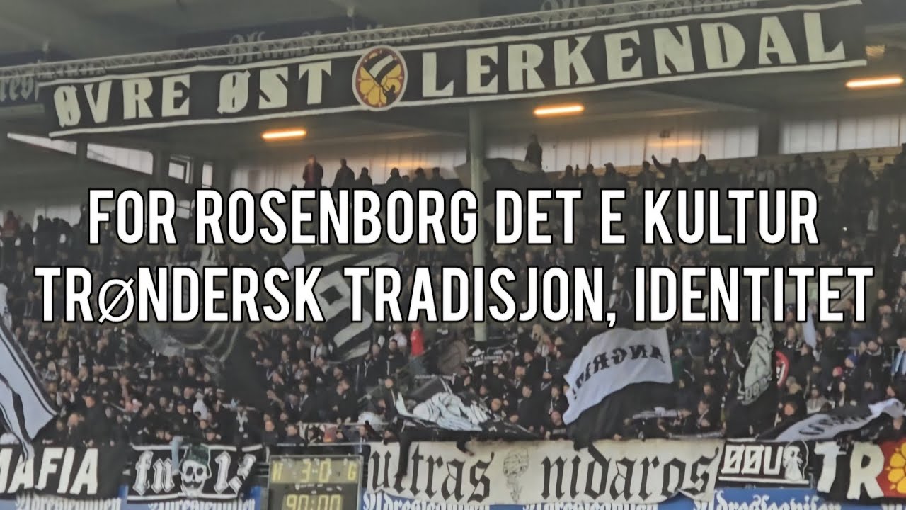 Her E Alle Rosenborg Rosenborg Fans At Lerkendal Vs Bryne 04 05