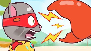 Monsters Everywhere! 😲⚡ Talking Tom Heroes Cartoon Collection