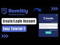 Login Remitly - How to Create a Remitly Account  - Sign Up Remitly App !